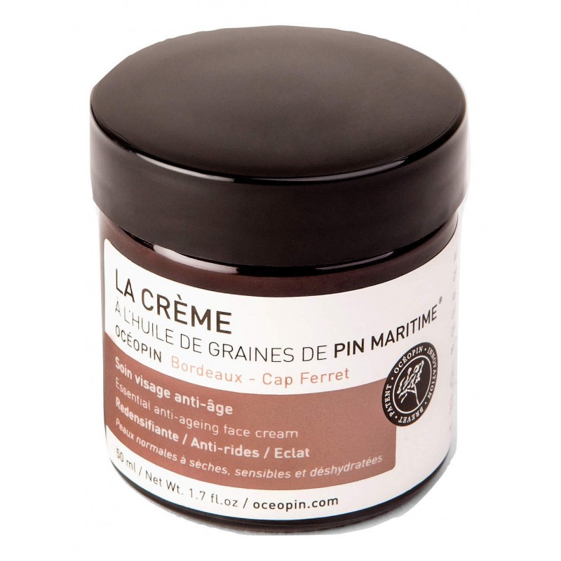 Crème à l'huile de graines de pins maritime - 50 ml - Oceopin Crème à l'huile de graines de pins maritime - 50 ml - Oceopin