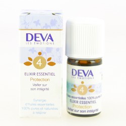 4 Elixir Essentiel Protection - Petit Modèle - Déva