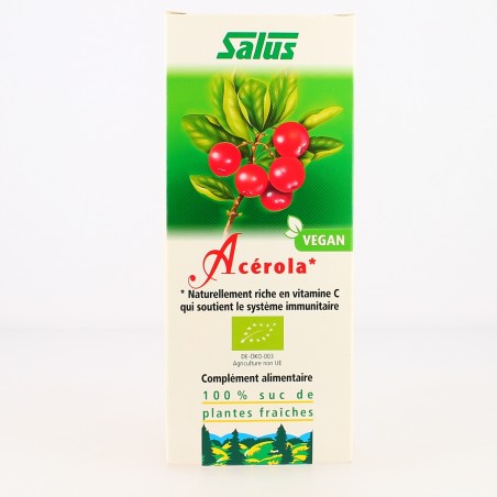 Suc Acérola 200 ml - Vitamine C- Salus