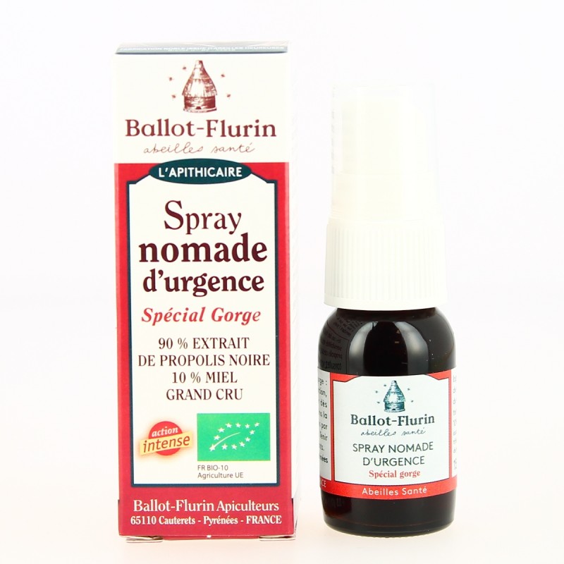 Spray Nomade d'Urgence - Spray 15 ml - Ballot Flurin Spray Nomade d'Urgence - Spray 15 ml - Ballot Flurin