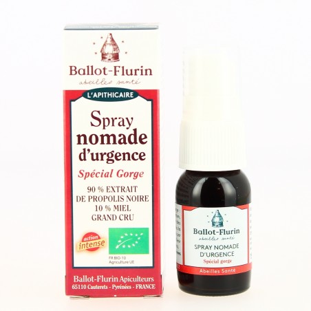 Spray Nomade d'Urgence - Spray 15 ml - Ballot Flurin