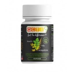 Acti9 SOUPLESSE - Douleur articulaire - Harpagophytum+Boswellia+silicium - 60 gélules - Nov'acti