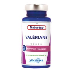 Valériane - 60 Gélules Végétales de 495 mg - Naturège Laboratoire