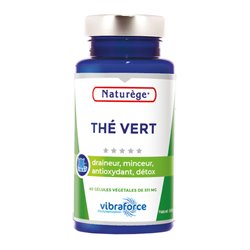 Thé vert  - 60 Gélules - Naturège Laboratoire