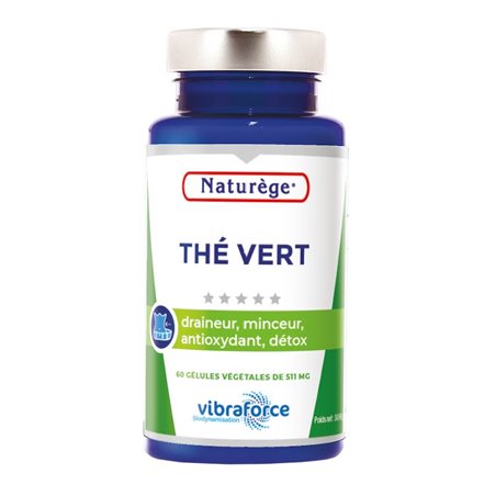 Thé vert  - 60 Gélules - Naturège Laboratoire