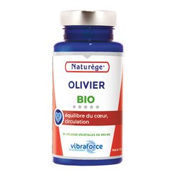 Olivier Bio - 60 Gélules Végétales de 395 mg - Naturège Laboratoire