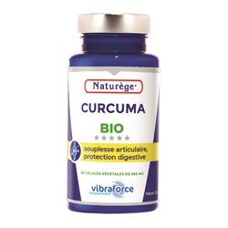 Curcuma Bio Vibraforce - 60 Gélules - Naturège Laboratoire