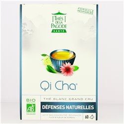 Thé blanc QI CHA 60 sachets Thé de la Pagode