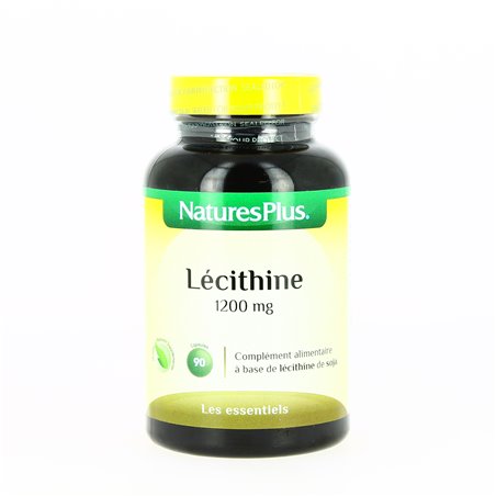 Lécithine soja 1200 MG - 90 capsules - Nature's Plus