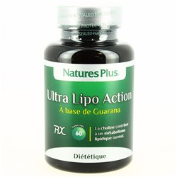 Ultra Lipo action à base de Guarana - 60 Comprimés - Natures Plus