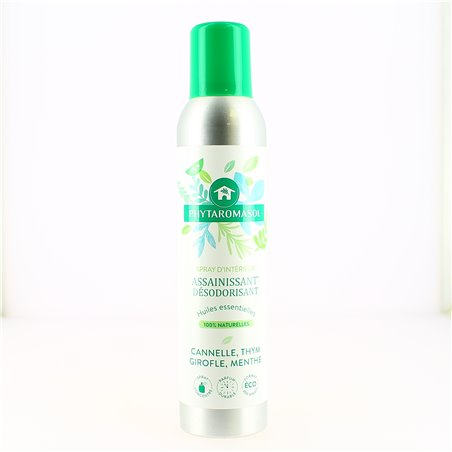Spray d'Intérieur Assainissant Désodorisant Cannelle-Girofle - 250 ml - Phytaromasol