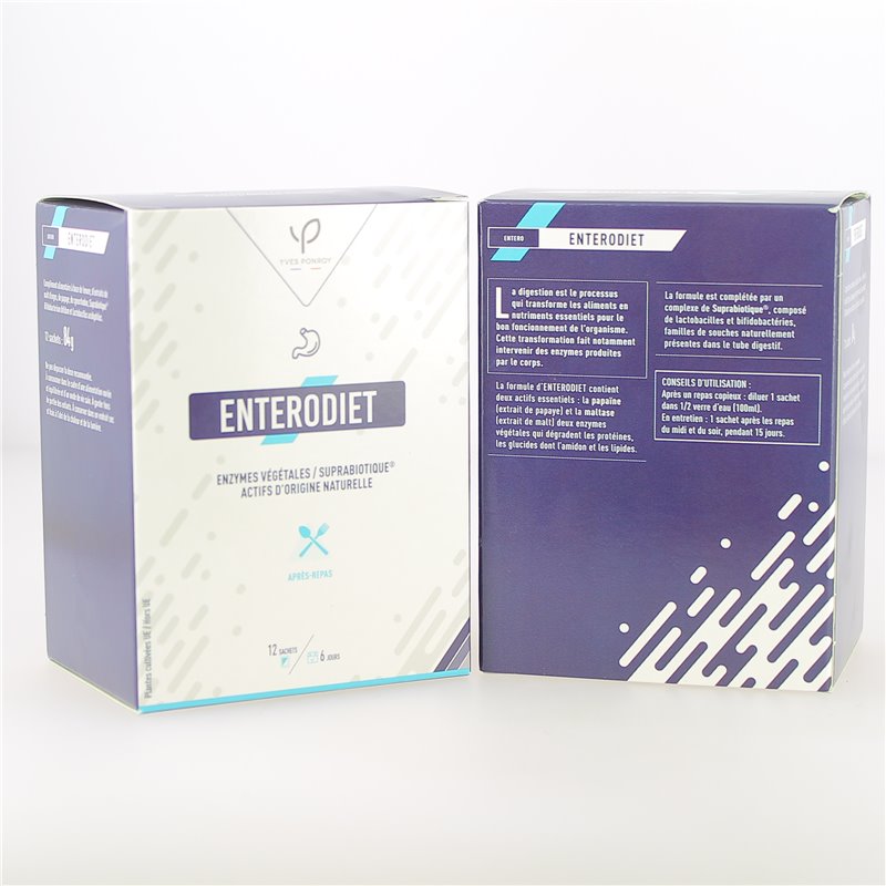 Enterodiet - 12 Sachets - Ponroy Enterodiet - 12 Sachets - Ponroy