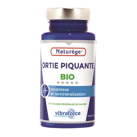 Ortie piquante - 60 Gélules Végétales de 445 mg - Naturège Laboratoire