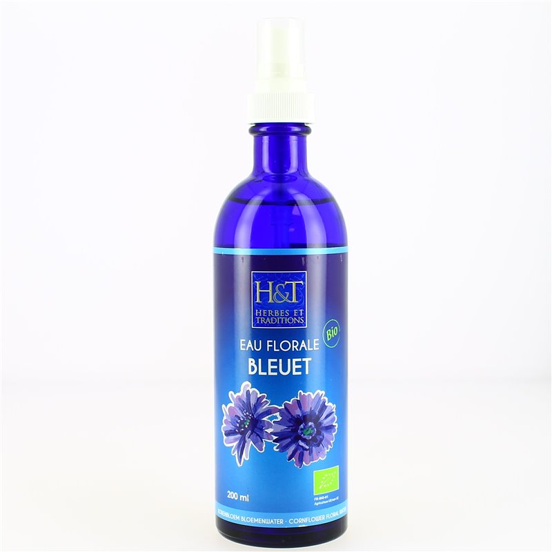 Eau florale bleuet bio Herbes et traditions200ml Eau florale bleuet bio Herbes et traditions200ml