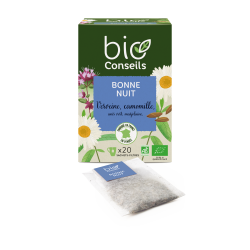 Infusion Bonne Nuit - 20 sachets - Bio Conseils