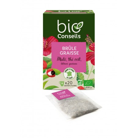 Infusion Brûle-graisse Biologique - 20 Sachets - Bio Conseils
