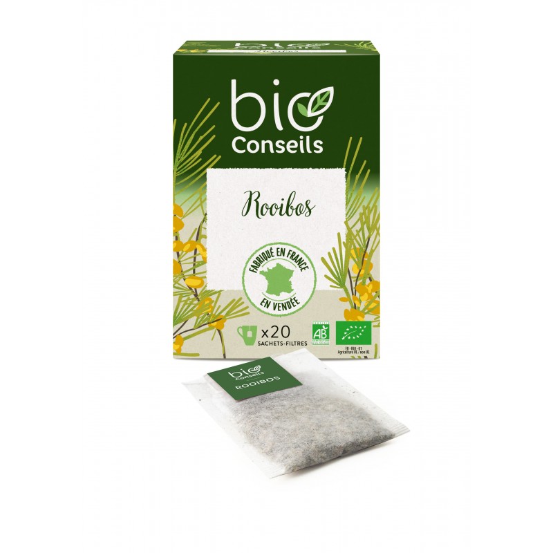 Infusion Rooibos Biologique - 20 Sachets - Bio Conseils