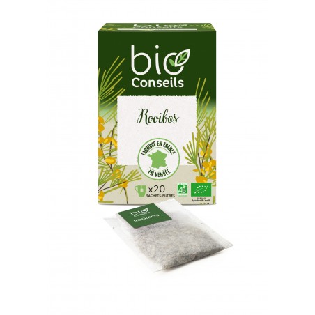 Infusion Rooibos Biologique - 20 Sachets - Bio Conseils