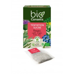 Infusion Tentation Sucre - 20 sachets -Bio Conseils