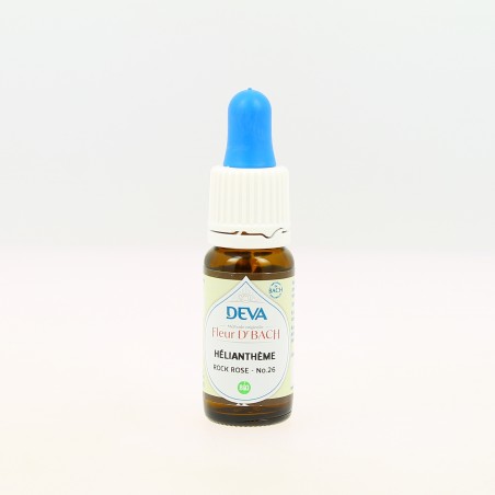 Déva Hélianthème / Rock Rose | Fleur de Bach Bio - 10 ml - Déva