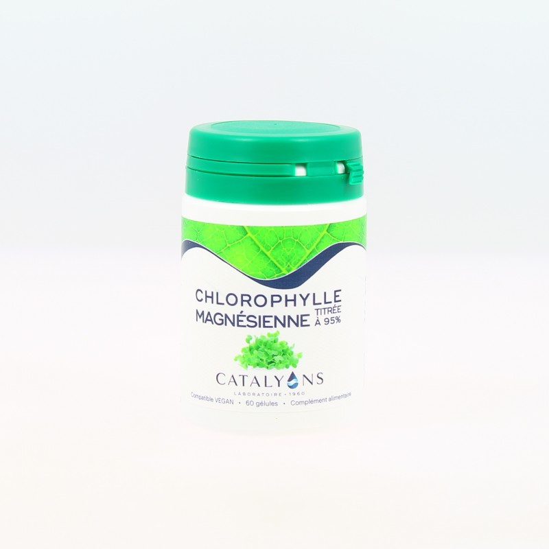 Chlorophylle Magnésienne - 60 Gélules - Catalyons Chlorophylle Magnésienne - 60 Gélules - Catalyons