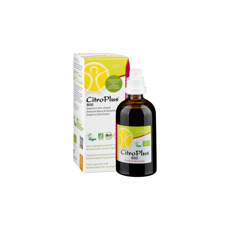 CitroPlus 800 - EPP Extrait de pépin de pamplemousse Bio - 50 ml - GSE