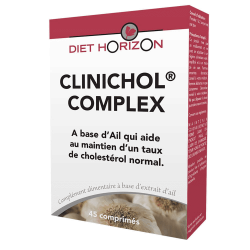 Clinichol Complex - 45 comprimés - Cholestérol - Diet Horizon Ail