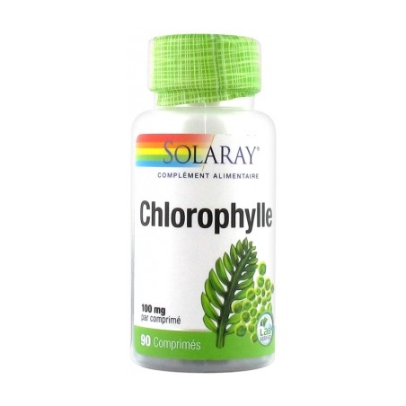 Chlorophylle - 90 comprimés /100 MG - Solaray