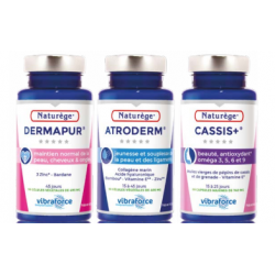 Pack Beauté Peau - Atroderm - Dermapur - Cassis + -  Naturège Laboratoire