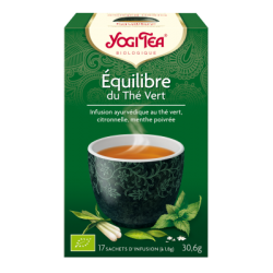 Thé Equilibre du thé vert - 17 Sachets - Yogi Tea