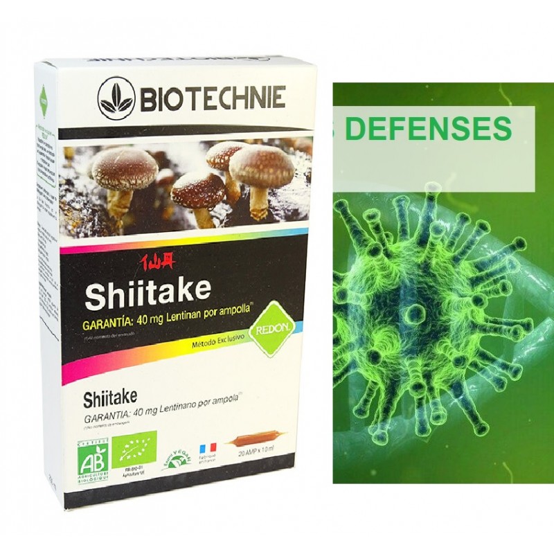 immunité renforcée par les ampoules de shiitaké Bio de Redon immunité renforcée par les ampoules de shiitaké Bio de Redon