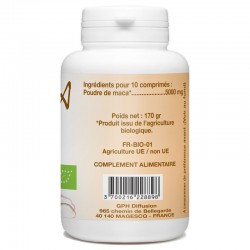 Maca Racine - 350 comprimés bio - GPH Diffusion