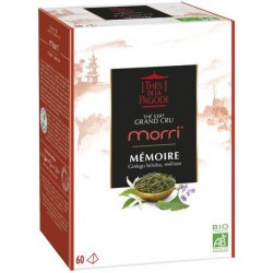 Thé Vert Grand Cru Morri thé vert Jasmin Bio Grand modèle - 60 Sachets - Thés de la Pagode