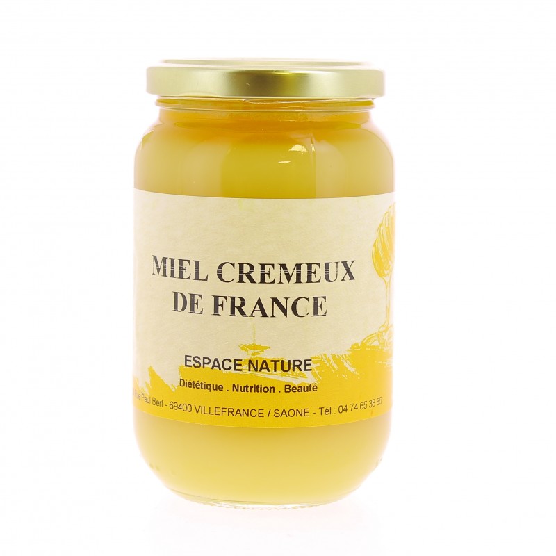 Miel Crémeux de France - 500g - Espace Nature Miel Crémeux de France - 500g - Espace Nature