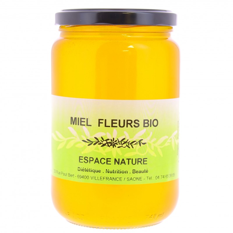 Miel Toutes fleurs Bio 1 kg Espace Nature Miel Toutes fleurs Bio 1 kg Espace Nature