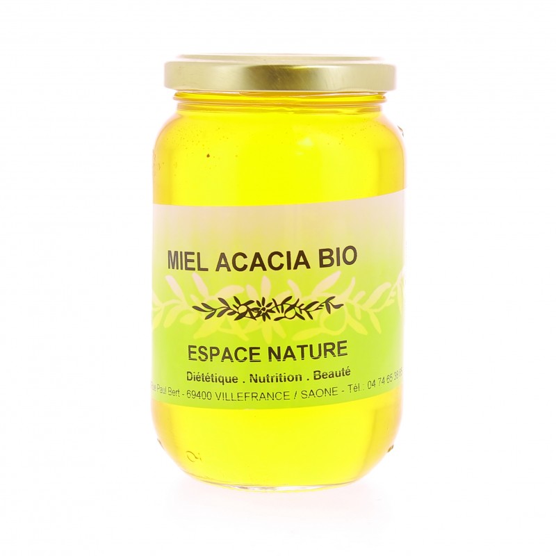 Miel Acacia Bio 500 g - Espace Nature Miel Acacia Bio 500 g - Espace Nature