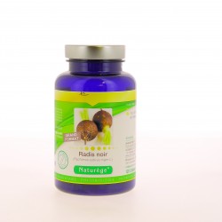 Radis Noir -  Grand modèle - 120 gélules végétales - Naturège Laboratoire