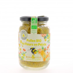 Pollen Bio de fleurs en pelote - Pot 225 g - Sornin & Bourdon