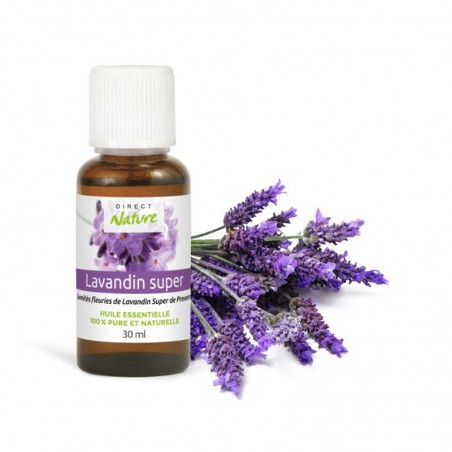 Huile Essentielle Lavandin Super - 30 ml - Direct Nature