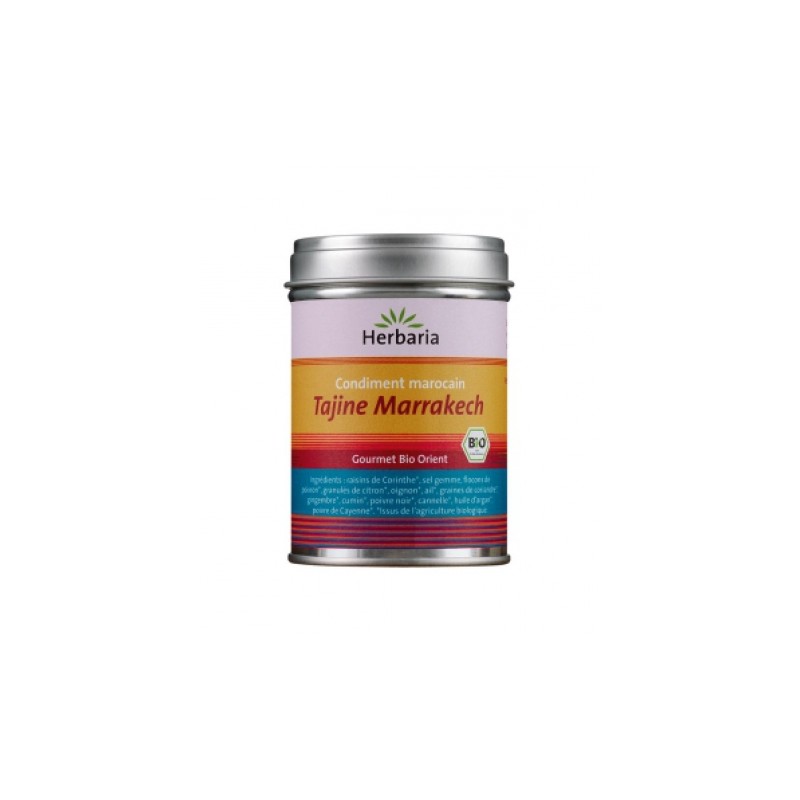 Epices Tajine Marrakech - Pot 100 g - Herbaria Epices Tajine Marrakech - Pot 100 g - Herbaria