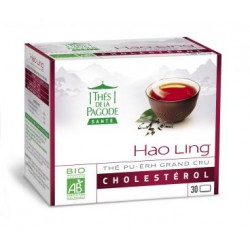 Thé Pu-erh Grand Cru Haoling Cholestérol Petit modèle - 30 Sachets - Thés de la Pagode