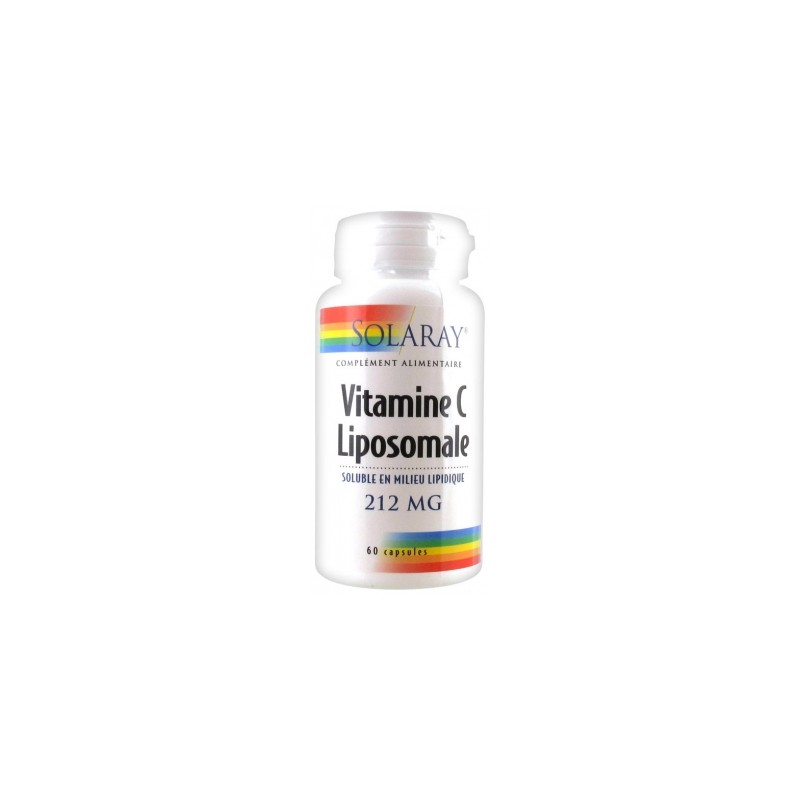 Vitamine C liposomale - 60 capsules- Solaray Vitamine C liposomale - 60 capsules- Solaray