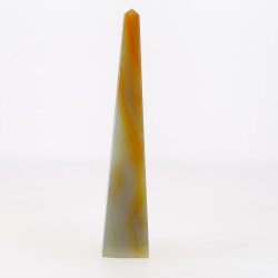 Obélisque Agate Rouge -...
