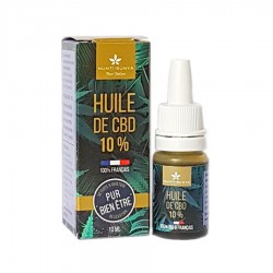 CBD Extrait 10% Huile de chanvre BIO - 10 ml - Nunti Sunya