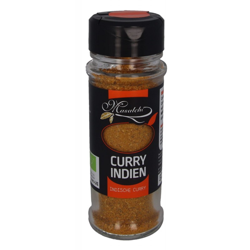 Epice Bio Curry Indien - Flacon distributeur 35 g - Masalchi Epice Bio Curry Indien - Flacon distributeur 35 g - Masalchi