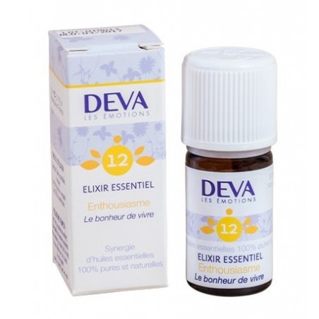 12 Elixir Essentiel Enthousiasme - Petit Modèle - Déva