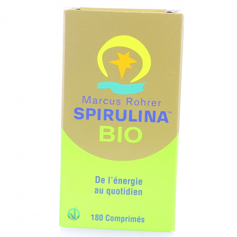 Spirulina Bio - 180 comprimés - Marcus Rohrer
