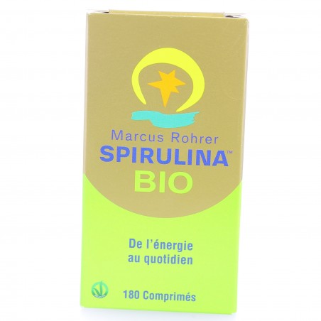 Spirulina Bio - 180 comprimés - Marcus Rohrer