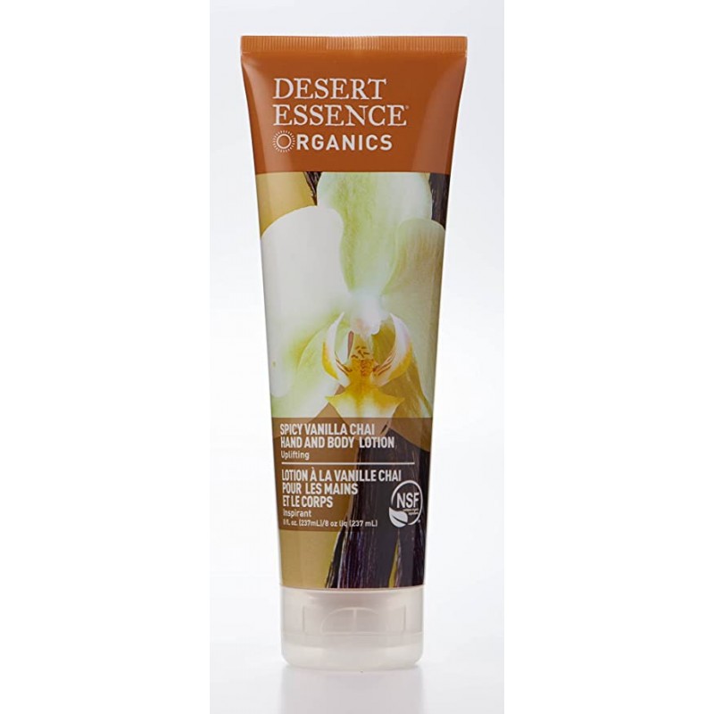 Lotion à la Vanille Chai pour les mains et le corps - 237ml - Desert Essence