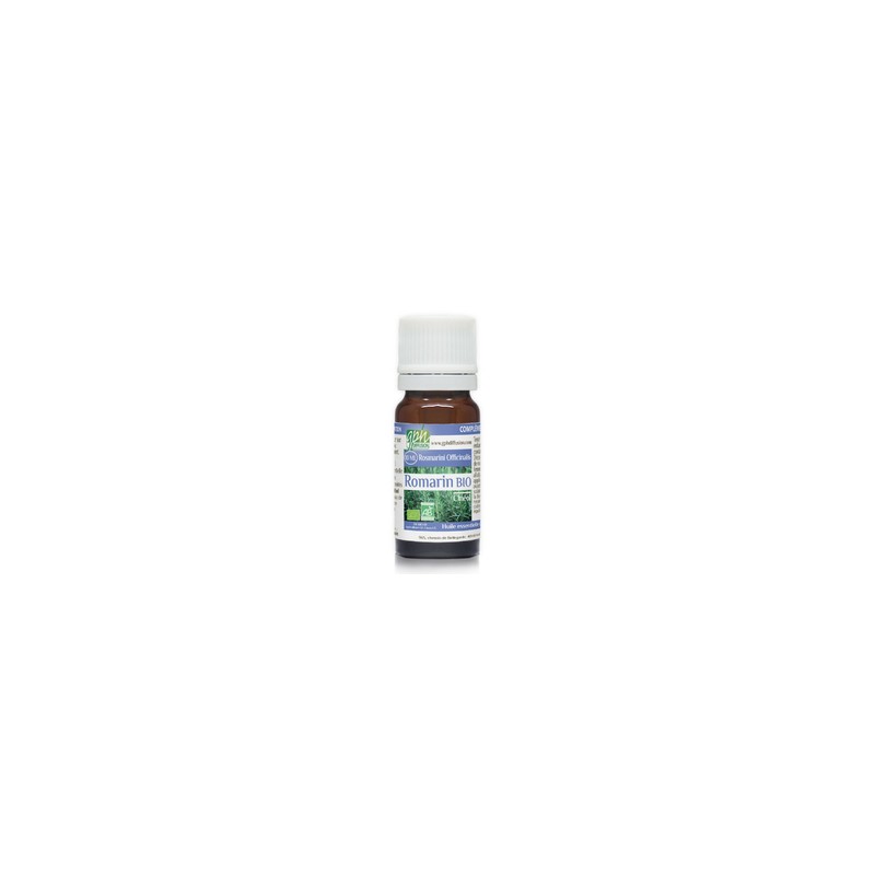 Huile Essentielle Romarin Bio - flacon doseur 10 ml - GPH